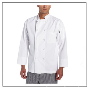 OEM blanco hombre clásico chef capa